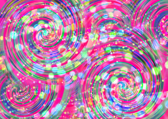 Abstract Colorful  swirl background