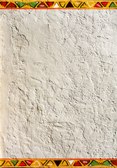Grunge background with ethnicity ornaments