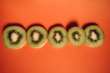 kiwi isolated on background