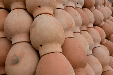 olla de barro para piñatas