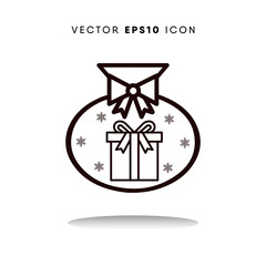 Present vector icon