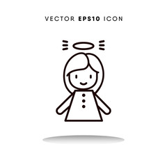 Angel vector icon