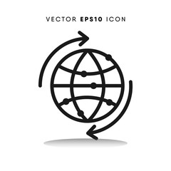 Bigdata vector icon