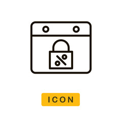 Cyber monday vector icon