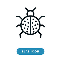 Bug vector icon