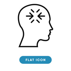 Conflict vector icon