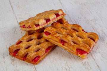 Delicious puff pastry