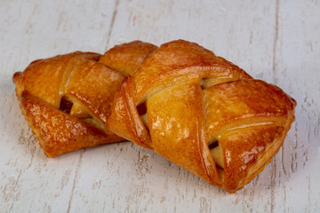 Delicious puff pastry