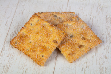 Tasty cracker cookies
