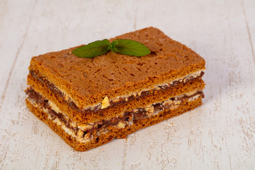 Tasty honey cake