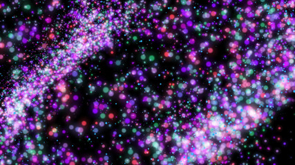 Background of multi-colored circles. Abstract background pattern.