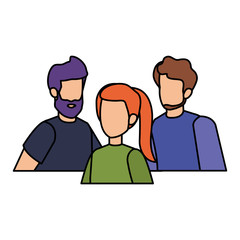 group of people characters