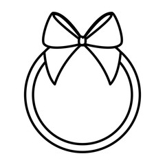 bow ribbon tape decorative