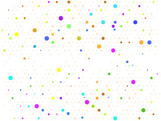 Abstract background with colorful circles. Modern texture. Geometric background
