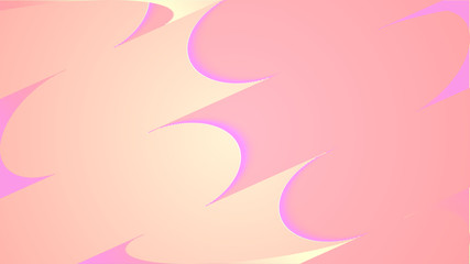 Background in paper style. Of multi-colored details.