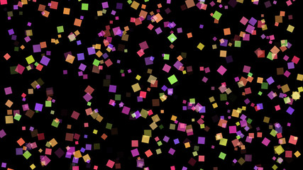 Background of squares. Different shades. With color and light transitions.