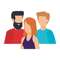 group of people characters