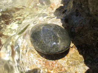 stones in water