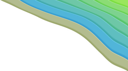 Background in paper style. Abstract colorful background.