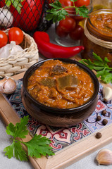 Traditional canned vegetables