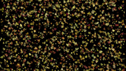 Abstract background pattern with plant matter.