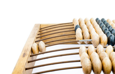 Wooden abacus