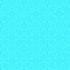 Seamless color pattern from a variety of geometric shapes and lines.