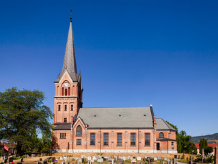Obraz premium Gjovik Church Oppland Norway