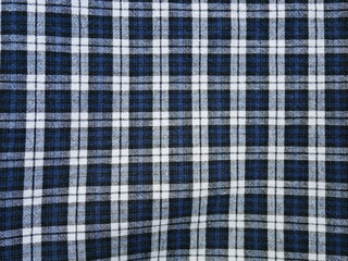 Square pattern fabric background. Scott chintz fabric for design.Plaid cotton texture.