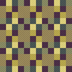 Seamless pattern background from a variety of multicolored squares.