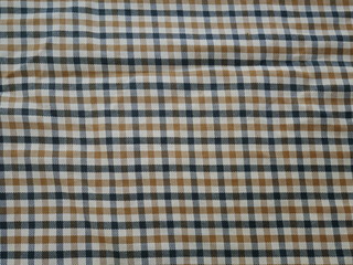 Square pattern fabric background. Scott chintz fabric for design.Plaid cotton texture.