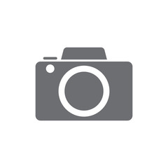 Camera icon vector illustration. 