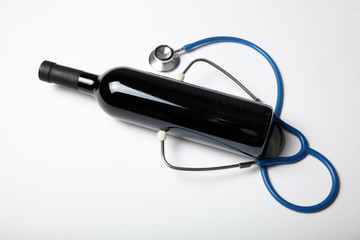 Antioxidants in red wine are good for health.