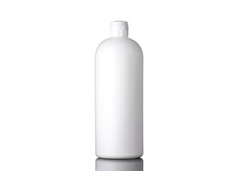 Soap dispenser bottle mockup. Home care bottle