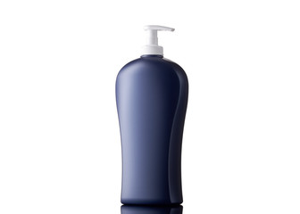 Soap dispenser bottle mockup. Home care bottle