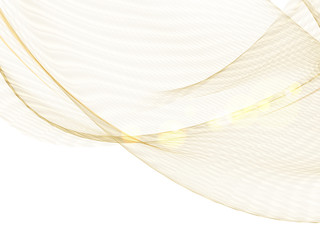 Healthcare complex concept. Shining golden lines over white background. Beauty skin care design over golden polygons. Vector illustration.