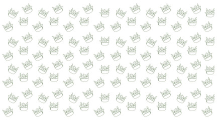 Salad Healthy Bowl wallpaper line art Illustration Vector