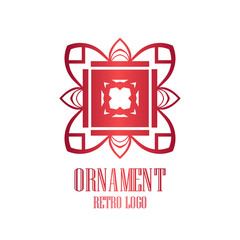 Art Deco vintage logo