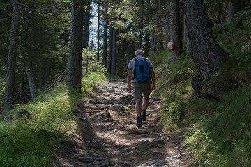 Obraz premium Auf dem Kreuzeck