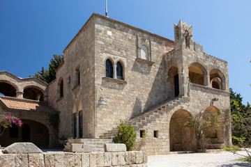 Fototapeta na wymiar byzantinisches Kloster auf dem Filerimos