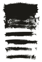 Calligraphy Paint Brush Background Mix High Detail Abstract Vector Background Set 143