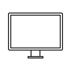 computer desktop isolated icon