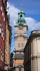Street scene in Stockholm, Sweden