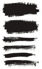 Calligraphy Paint Brush Background Mix High Detail Abstract Vector Background Set 124