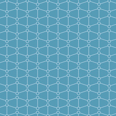 Fototapeta premium modern blue monochromic geometric patterns for elegant surface designs, textiles, fabric, posters, wallpaper, interior, backdrops and templates, pattern swatch