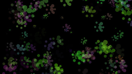 Background with paint. Divorces and drops. Periwinkles.