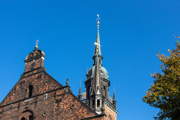 Fototapeta na wymiar Detailansicht der Heiliggeistkirche