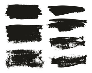 Calligraphy Paint Brush Background Mix High Detail Abstract Vector Background Set 17