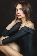 Fototapeta premium Portrait of a beautiful girl