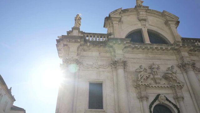 View of Church of Saint Blaise in Dubrovnik